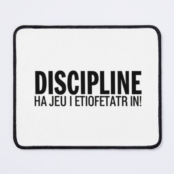 Item preview, DISCIPLINE designed and sold by EshaFashions.