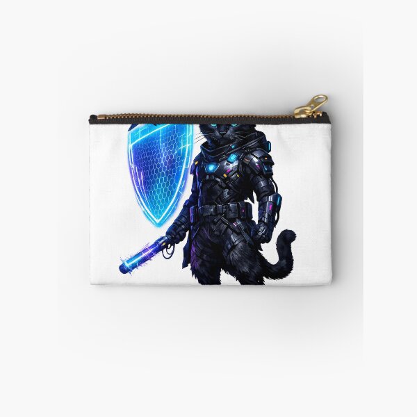 Item preview, Neon Sentinel Cat designed and sold by pumsquare.