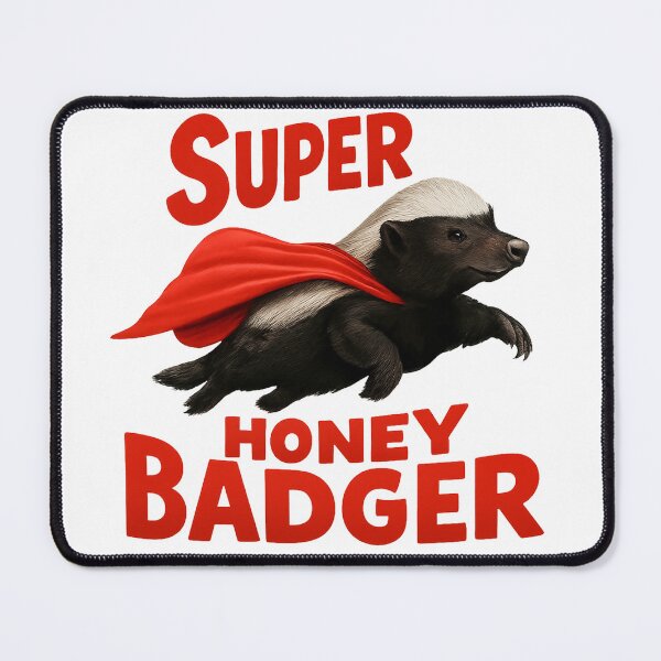 Item preview, Super Honey Badger designed and sold by devonclemon.