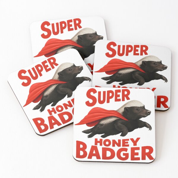 Item preview, Super Honey Badger designed and sold by devonclemon.