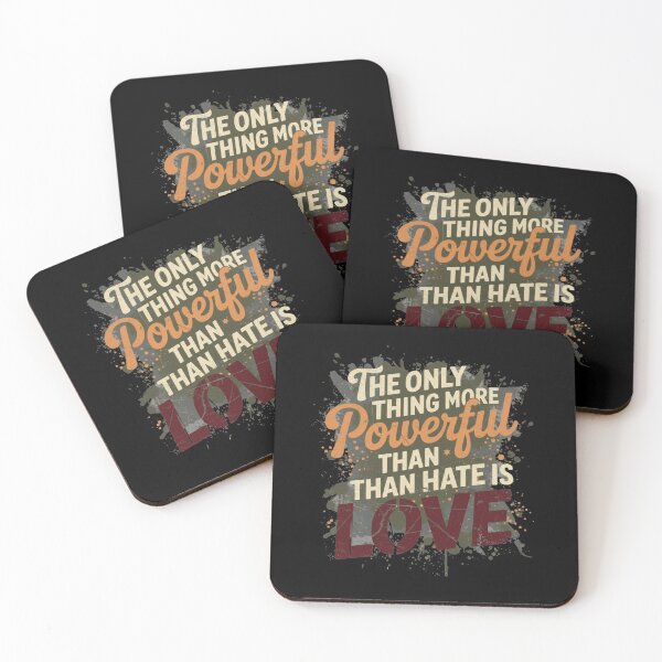 Item preview, The Only Thing More Powerful Than Hate is love designed and sold by Meryem Mamouni.