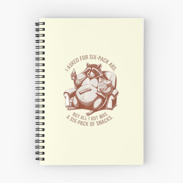 Item preview, I Asked For Six-Pack Abs But Got a Six-Pack of Snacks designed and sold by nookmerch97.