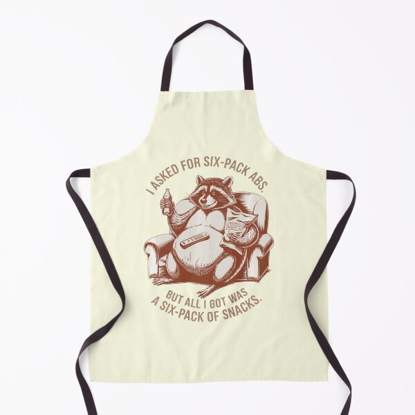 Item preview, I Asked For Six-Pack Abs But Got a Six-Pack of Snacks designed and sold by NookMerch97 .