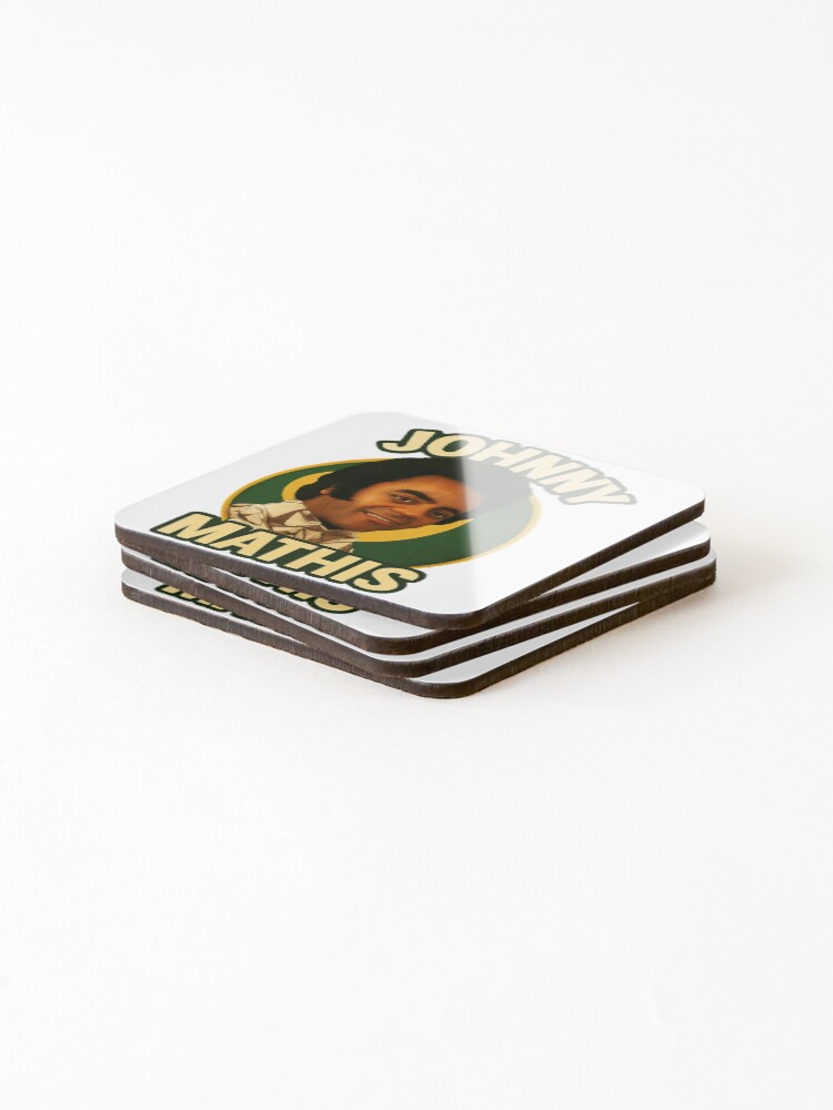 Thumbnail 4 of 5, Coasters (Set of 4), Johnny Mathis a Johnny Mathis a Johnny Mathis designed and sold by devonclemon.