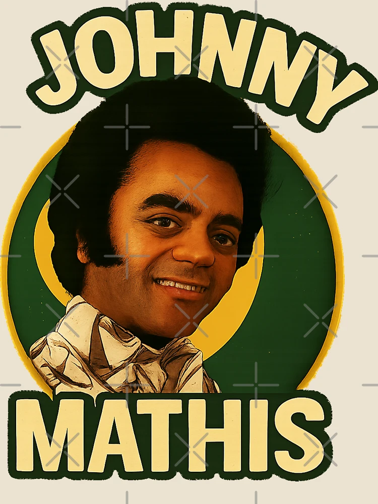 Thumbnail 4 von 4, Locker geschnittenes T-Shirt, Johnny Mathis ein Johnny Mathis ein Johnny Mathis designt und verkauft von devonclemon.