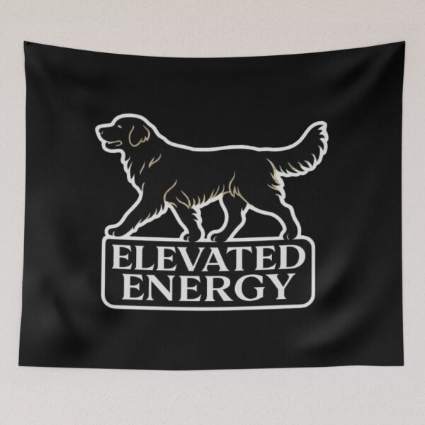 Item preview, Elevated Energy – Golden Retriever Dog Lover Gift | High Energy Family Dog, Loyal Companion, Playful Retriever Design designed and sold by Typologystudios.