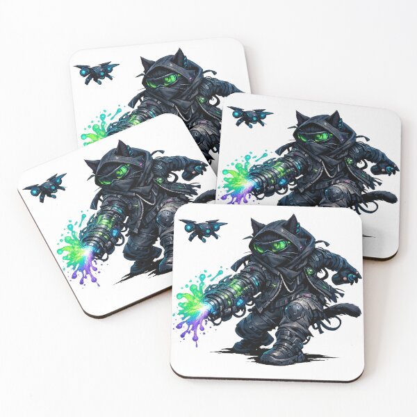 Item preview, Plasma Graffiti Scout Cat designed and sold by pumsquare.