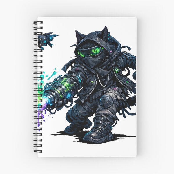 Item preview, Plasma Graffiti Scout Cat designed and sold by pumsquare.