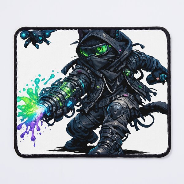 Item preview, Plasma Graffiti Scout Cat designed and sold by pumsquare.