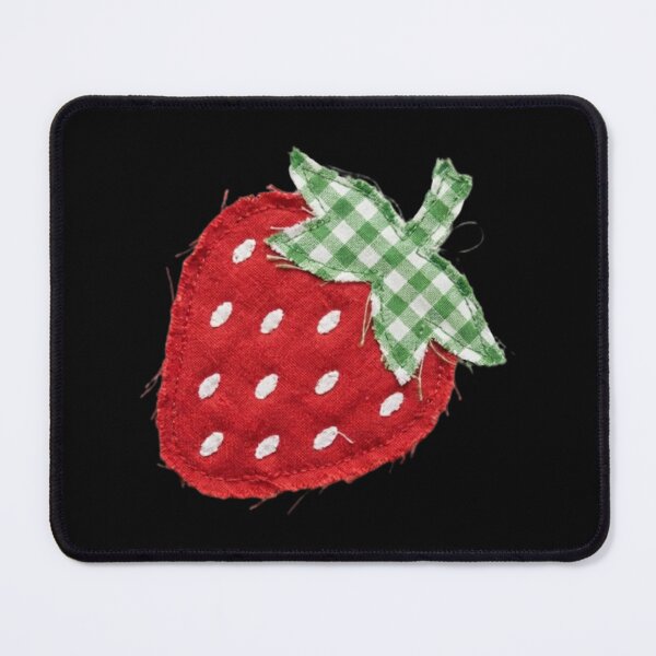 Item preview, Strawberry Felt Sticker designed and sold by LYFSTYLE.GEMS.