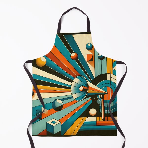 Item preview, Geometric Rays and Spheres Abstract Composition designed and sold by InkSmithery.