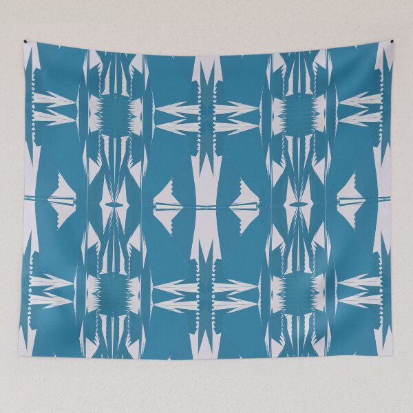 Item preview, Soul Purpose by Jenny Meehan Turquoise Abstract  Art Print designed and sold by Jenny Meehan Art Prints and Patterns  .