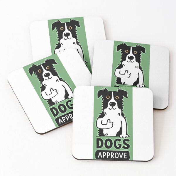 Item preview, Dogs Approve Illustration designed and sold by NoxLand.