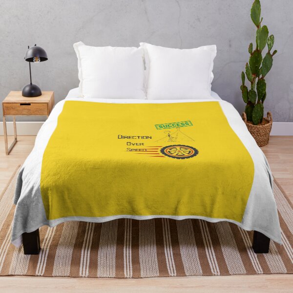 Item preview, Direction Over Speed – Success Mindset Motivational Strategy Quote Design designed and sold by NeonPetal.