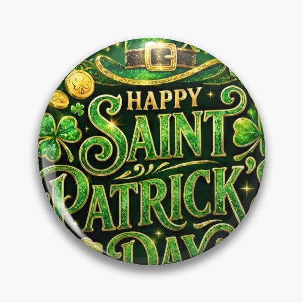 Aperçu de l'œuvre Motif de trèfle festif pour la Saint-Patrick créée et vendue par inamosone.