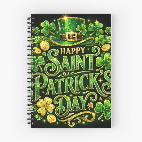 Item preview, Festive Happy Saint Patrick's Day Clover Design designed and sold by inamosone.