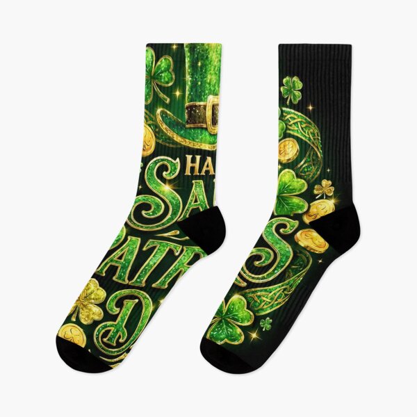 Item preview, Festive Happy Saint Patrick's Day Clover Design designed and sold by inamosone.