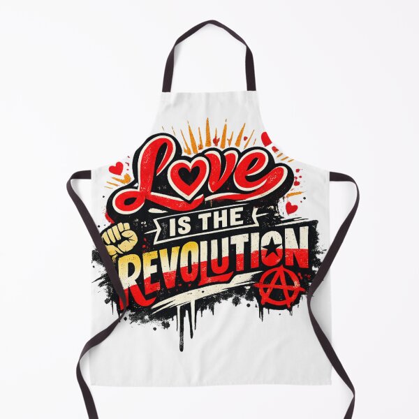 Item preview, Love is Revolution Inspirational Text Design designed and sold by AlienTechs.