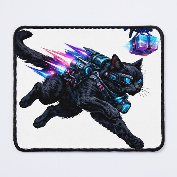 Item preview, Orbital Courier Cat designed and sold by pumsquare.