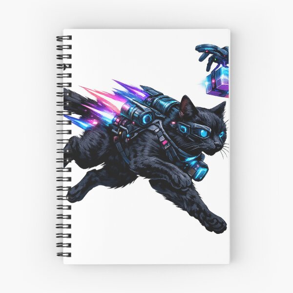 Item preview, Orbital Courier Cat designed and sold by pumsquare.