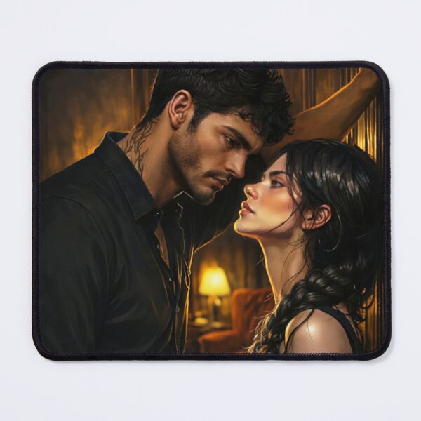 Item preview, Xaden and Violet Dark Romantasy Art Print designed and sold by DudasAmiles.