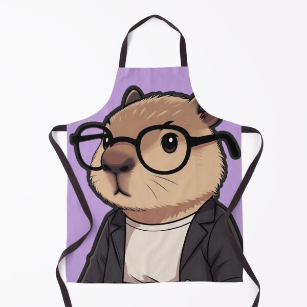 Item preview, Nerdy Capybara designed and sold by The King's general goods.