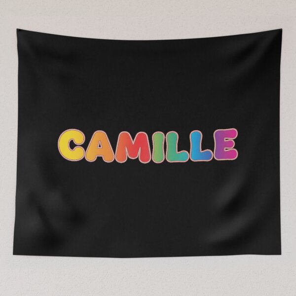 Item preview, ❤️ Camille Personalized Name Wavy Retro Shirt, Coffee Mug, Sticker Gift designed and sold by HelixPedia.