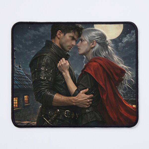 Item preview, Paedyn & Kai Fanart – Tension Scene Fantasy Couple Art Print  designed and sold by DudasAmiles.