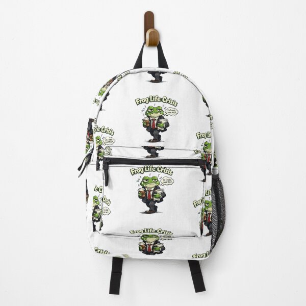 Item preview, Frog midlife crisis designed and sold by FroggyOnly.