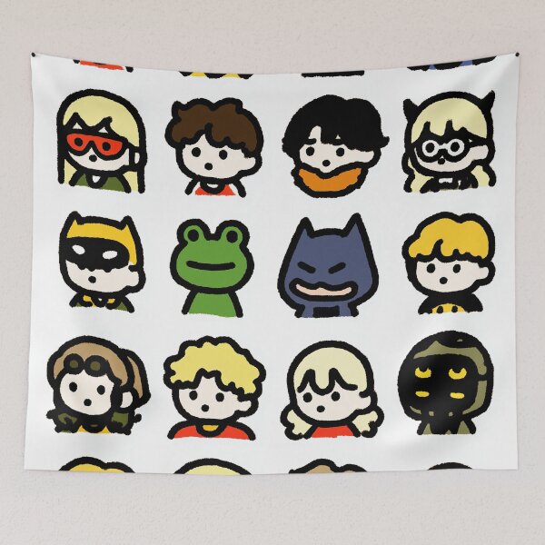 Item preview, Squad of Tiny Heroes Unite! designed and sold by Venon28.