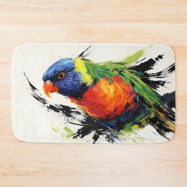 Item preview, Vibrant Lorikeet in Motion designed and sold by cuprum.