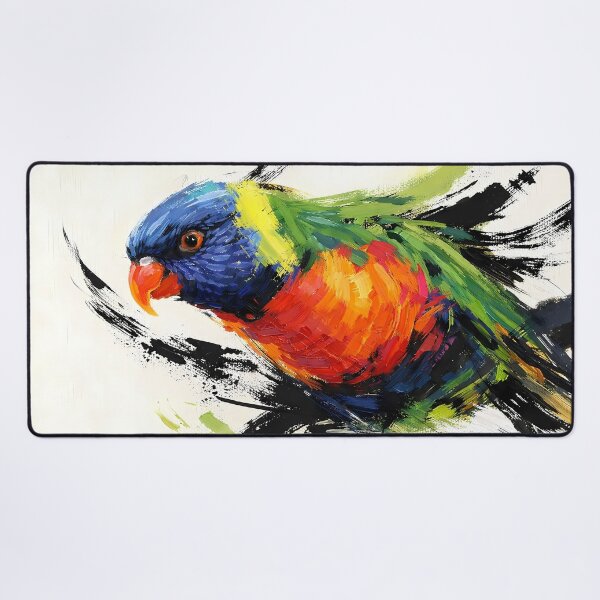 Item preview, Vibrant Lorikeet in Motion designed and sold by cuprum.