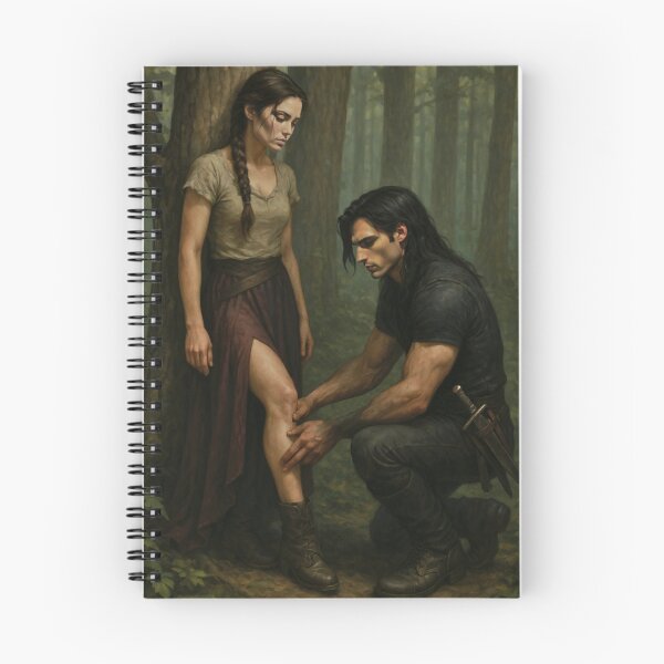 Item preview, Protective Fantasy Couple Art – Lorcan & Elide Inspired  designed and sold by DudasAmiles.