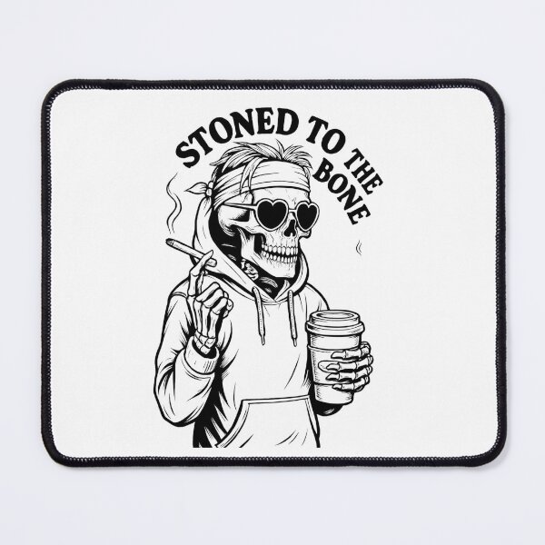 Item preview, Stoned Skeleton Streetwear Graphic designed and sold by SkullVibe Collective.