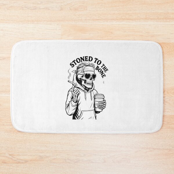 Item preview, Stoned Skeleton Streetwear Graphic designed and sold by SkullVibe Collective.