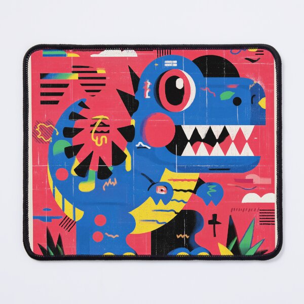Item preview, Colorful Abstract Dinosaur designed and sold by lautir.