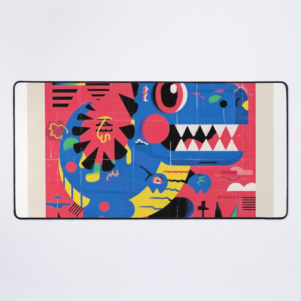 Item preview, Colorful Abstract Dinosaur designed and sold by lautir.