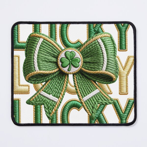 Item preview, Lucky Crochet Queen – St. Patrick’s Day Yarn Lover designed and sold by Inkvado.