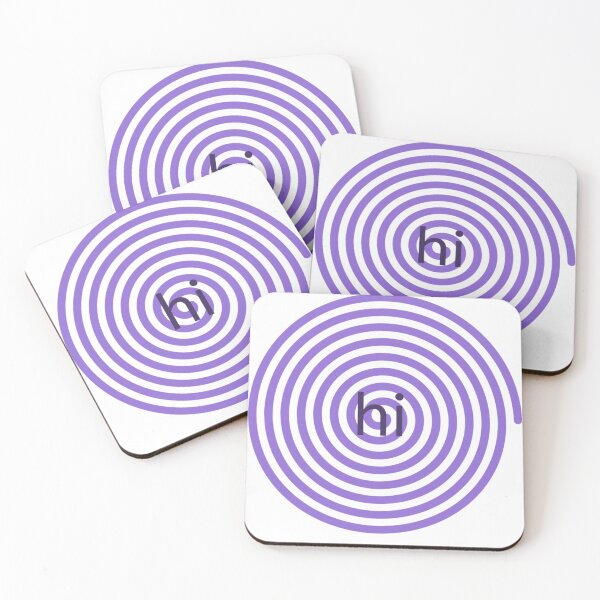 Item preview, Hi Spiral – Hypnotic Greeting Design designed and sold by LEMIN K.