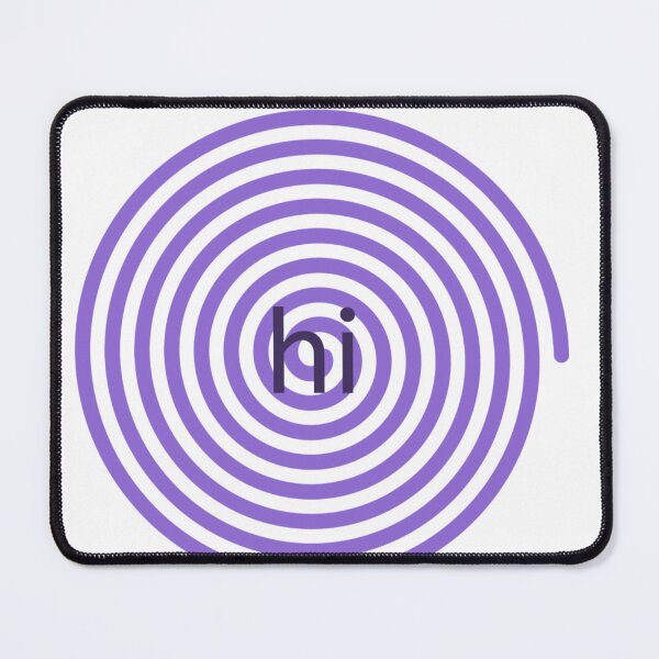 Item preview, Hi Spiral – Hypnotic Greeting Design designed and sold by LEMIN K.