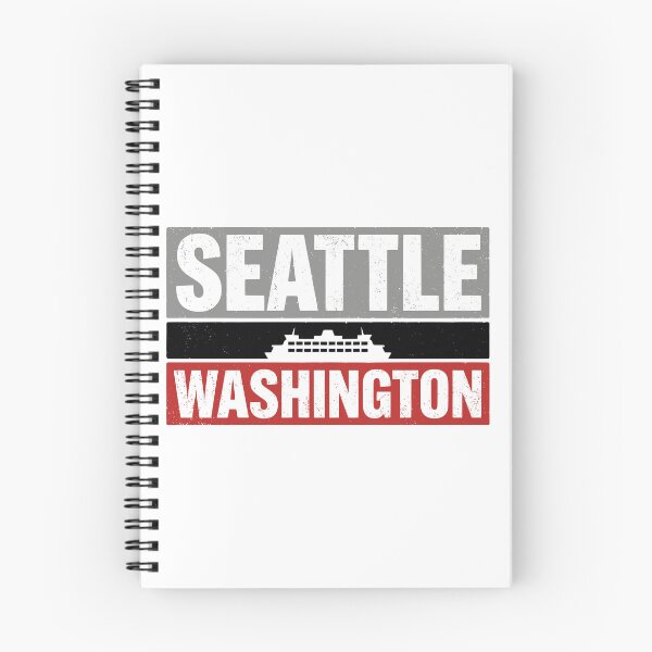Item preview, Seattle Washington Vintage Ferry Distressed Souvenir designed and sold by Imaginationbeyond.