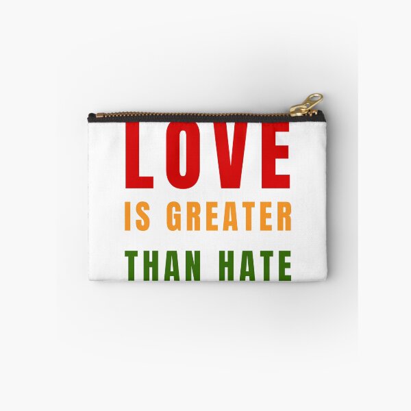 Item preview, Love Is Greater Than Hate Inspiring Message of Unity, Kindness & Hope   designed and sold by AlienTechs.