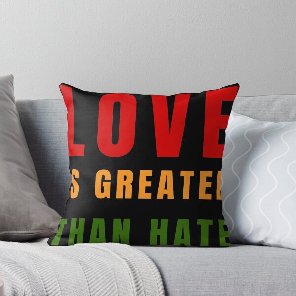 Item preview, Love Is Greater Than Hate Inspiring Message of Unity, Kindness & Hope   designed and sold by AlienTechs.
