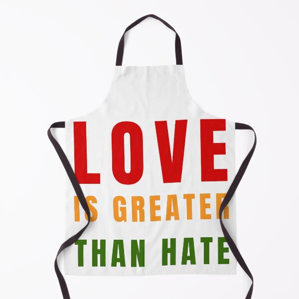 Item preview, Love Is Greater Than Hate Inspiring Message of Unity, Kindness & Hope designed and sold by AlienTechs.
