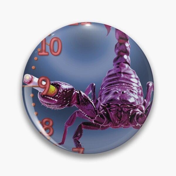 Item preview, Pink and purple scorpion with a cigarette (HRS) designed and sold by Alan-David.
