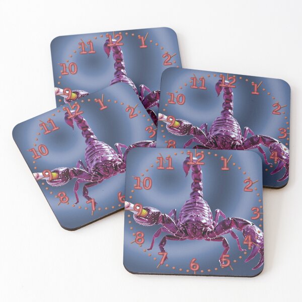 Item preview, Pink and purple scorpion with a cigarette (HRS) designed and sold by Alan-David.