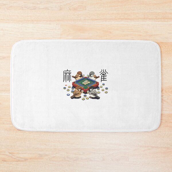 Item preview, Sparrows play Mahjong 麻雀打麻雀 designed and sold by Word_To_Word_Designs.