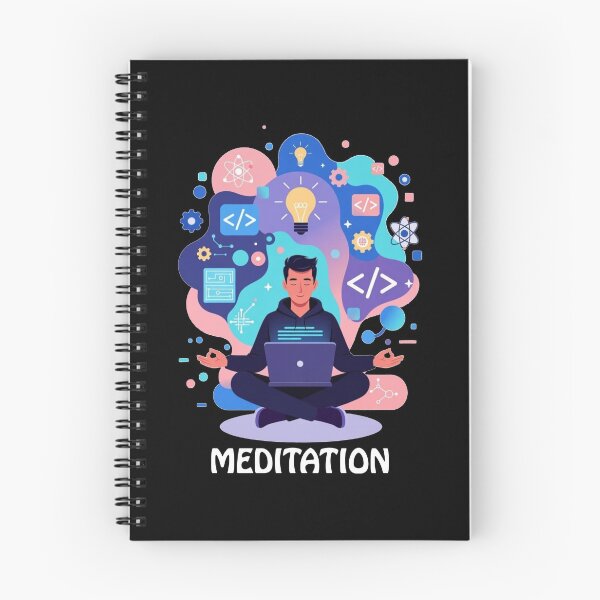 Item preview, Meditation designed and sold by Mystic & Celestial Art.