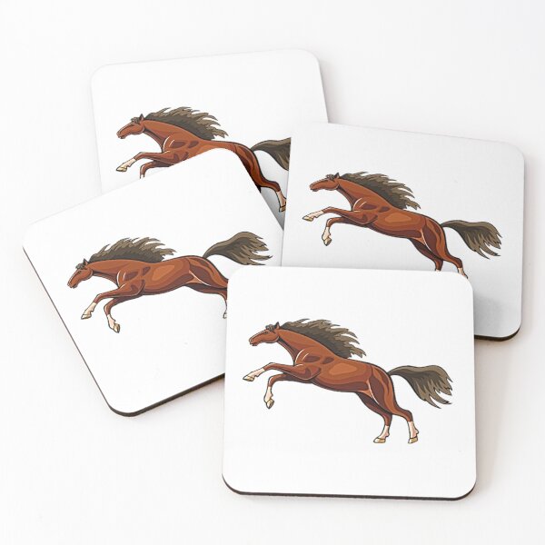 Item preview, Illustration of a Jumping Horse designed and sold by NoxLand.
