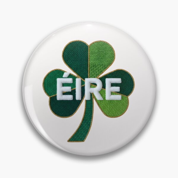 Item preview, Faux Yarn Éire Shamrock St. Patrick's Day T-shirt - Irish Pride designed and sold by FestivityFinds.
